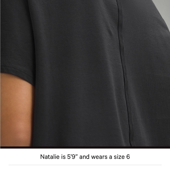 lulu lemon athletica All Yours Cotton T-Shirt in Bright Pink - Picture 7 of 7